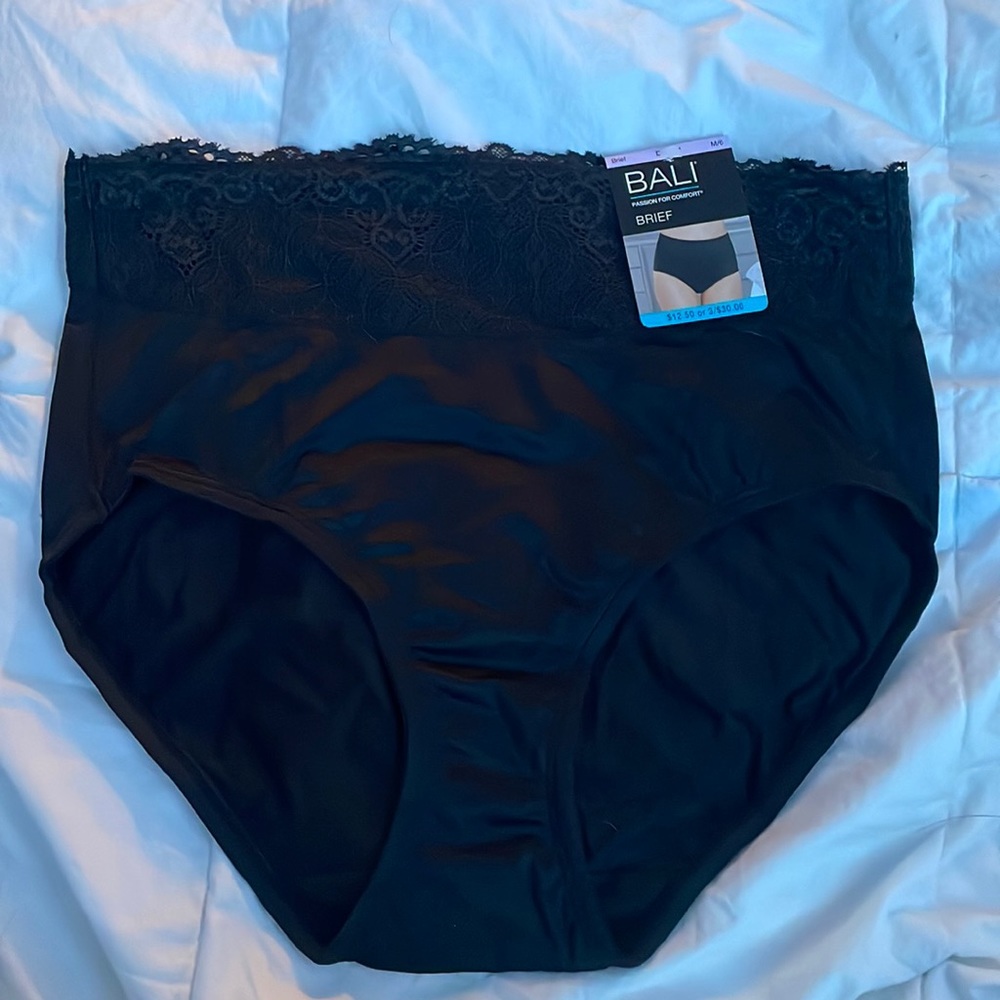 Black Lace Briefs